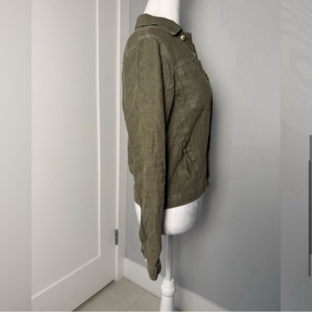 L'AGENCE Olive Button Down Shirt - Picture 6 of 9